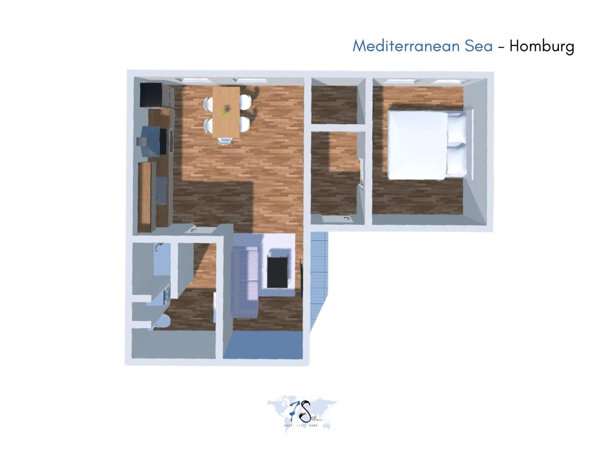 7Seas Boutique Aparthotel Homburg - Stilvoll, Digital & Ideal Fuer Familie & Business Zimmer foto